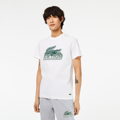 Men’s Lacoste Cotton Jersey Print T-shirt
