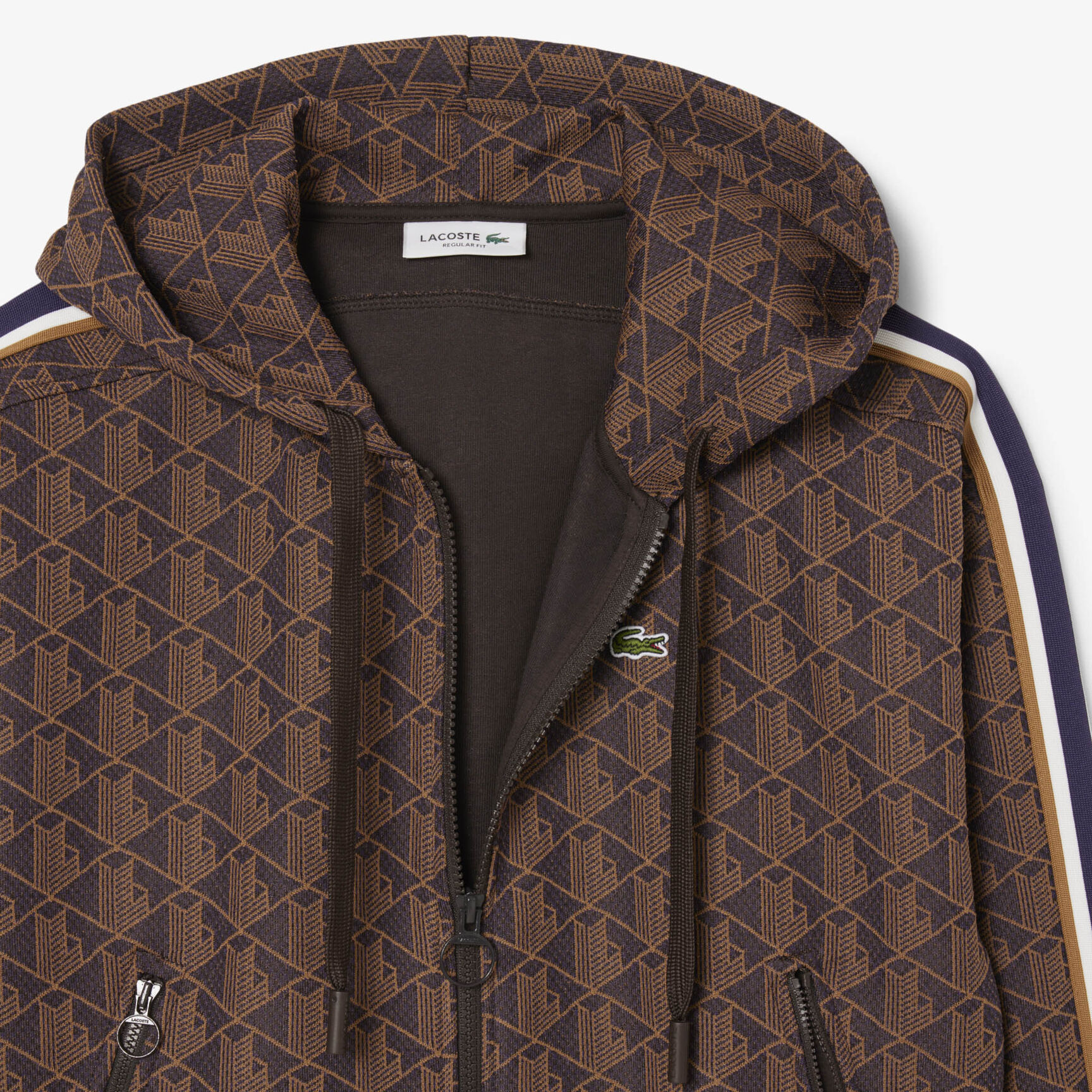 Jacquard Monogram Hoodie