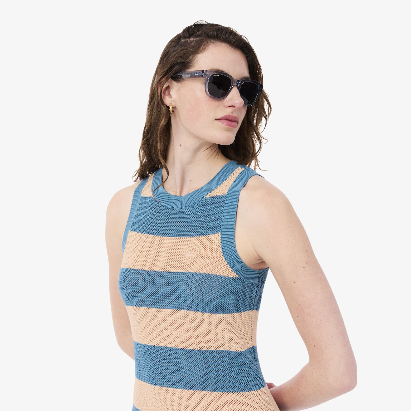 Striped Cotton Dress Striped Cotton Dress