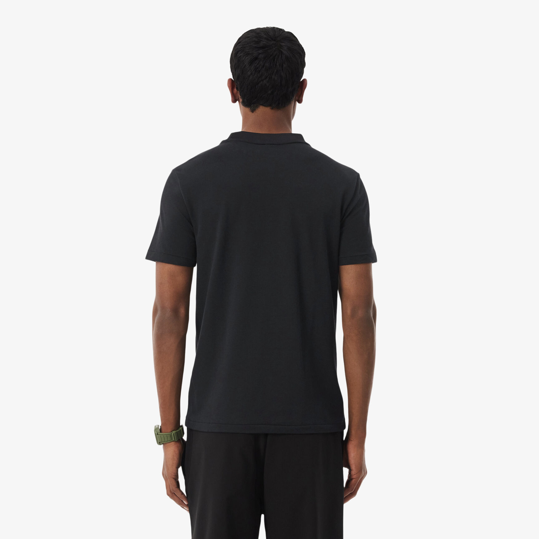 Jacquard Branded Pique T-shirt