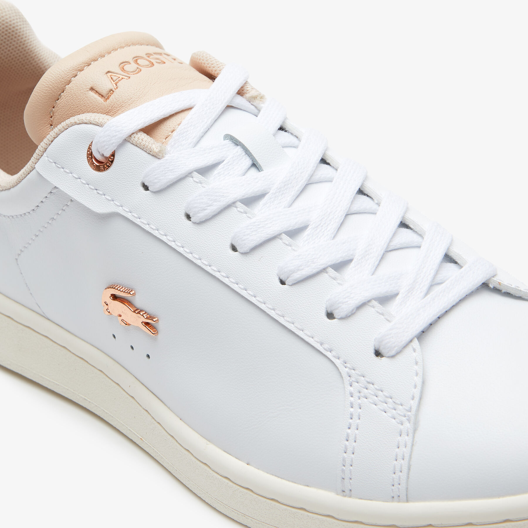 women s lacoste carnaby pro leather trainers