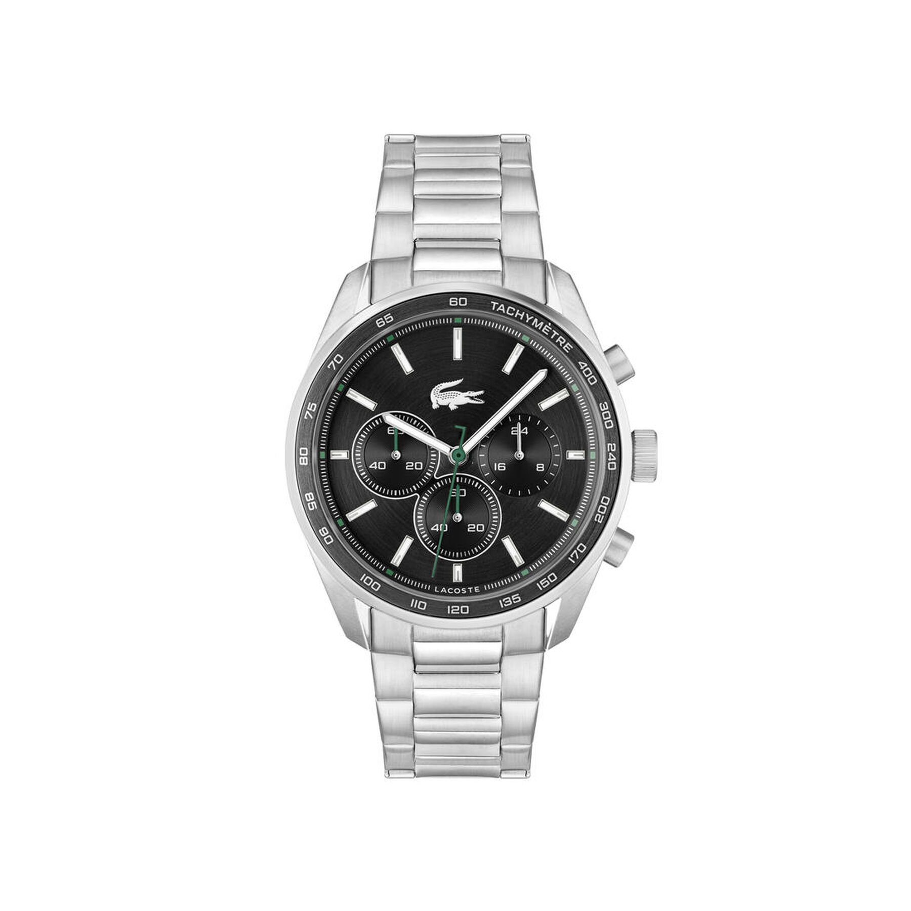 lacoste men metal metal watch