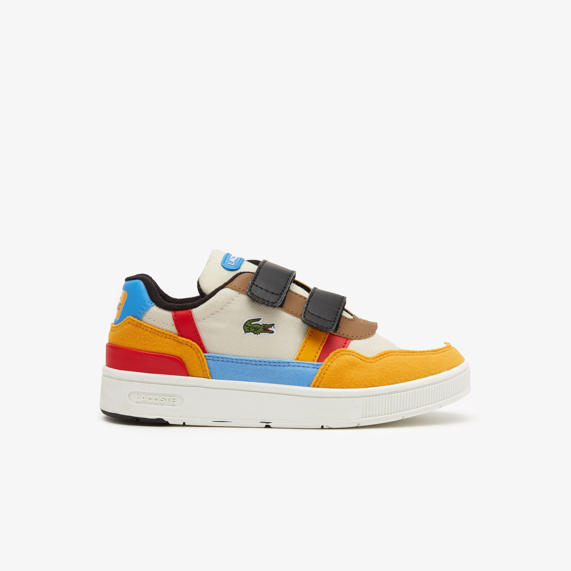 Lacoste slides kids best sale