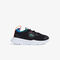 infants  lacoste run spin knit textile colour contrast trainers