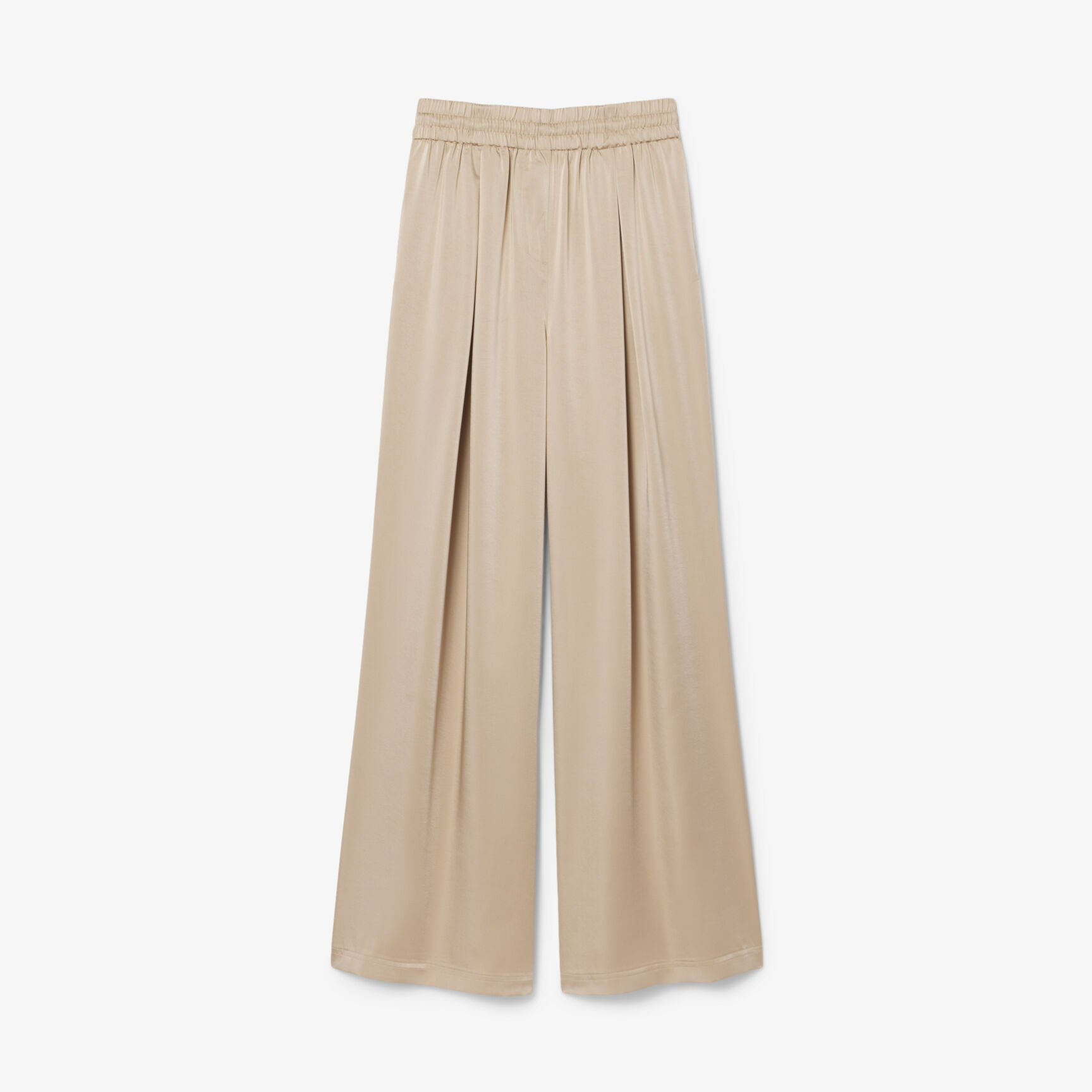 Oversized Elasticated Satin Pants