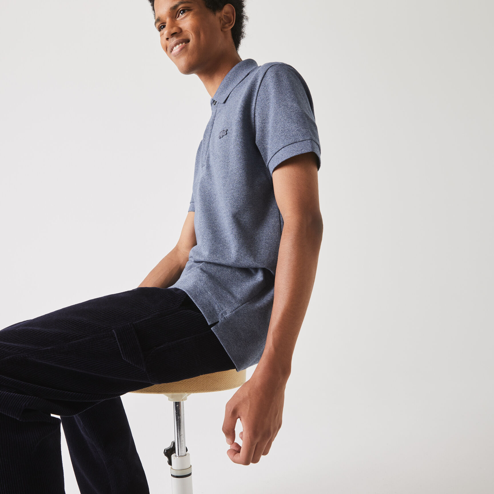 Regular Fit Paris Stretch Pique Polo Shirt