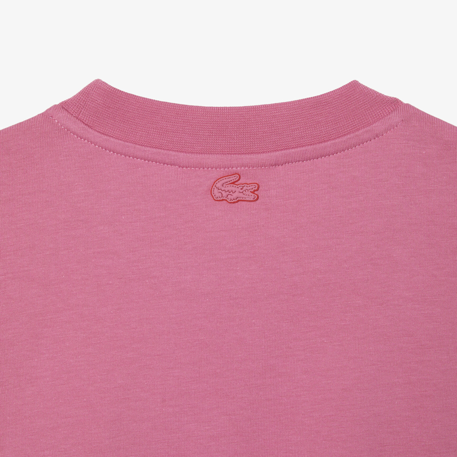 تيشيرت لاكوست قطن جيرسيه بقصة فضفاضة للنساء تيشيرت لاكوست قطن جيرسيه بقصة فضفاضة للنساء