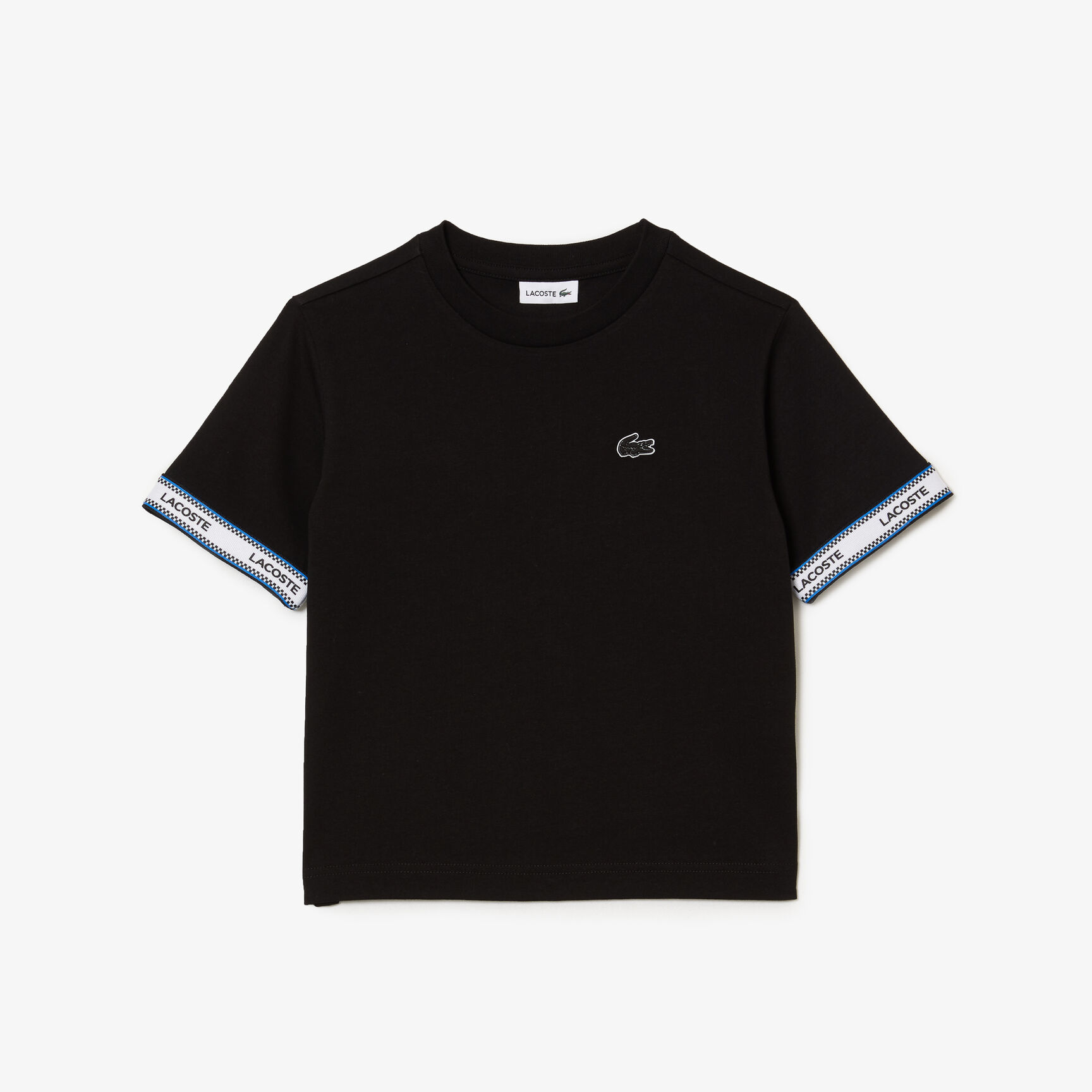 Girls' Lacoste Branded Short T-shirt Girls' Lacoste Branded Short T-shirt