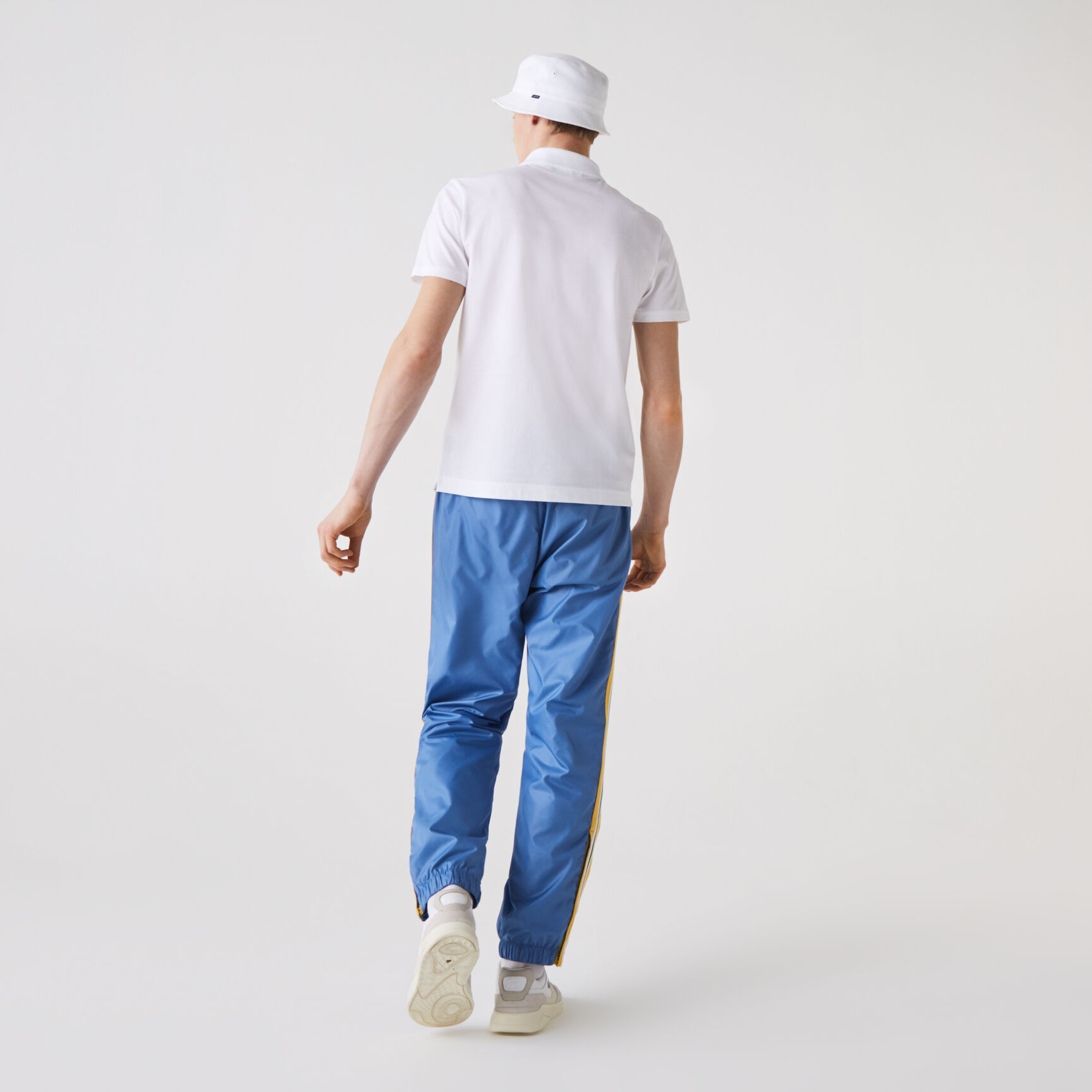 تيشيرت بولو تنس نسيج قطن خفيف بقصة عادية للرجال مجموعة Lacoste SPORT