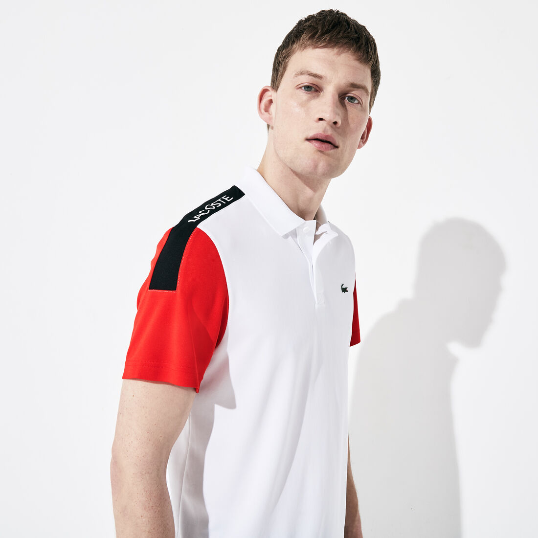 Men's Lacoste SPORT Breathable Resistant Piqué Polo Shirt Men's Lacoste SPORT Breathable Resistant Piqué Polo Shirt