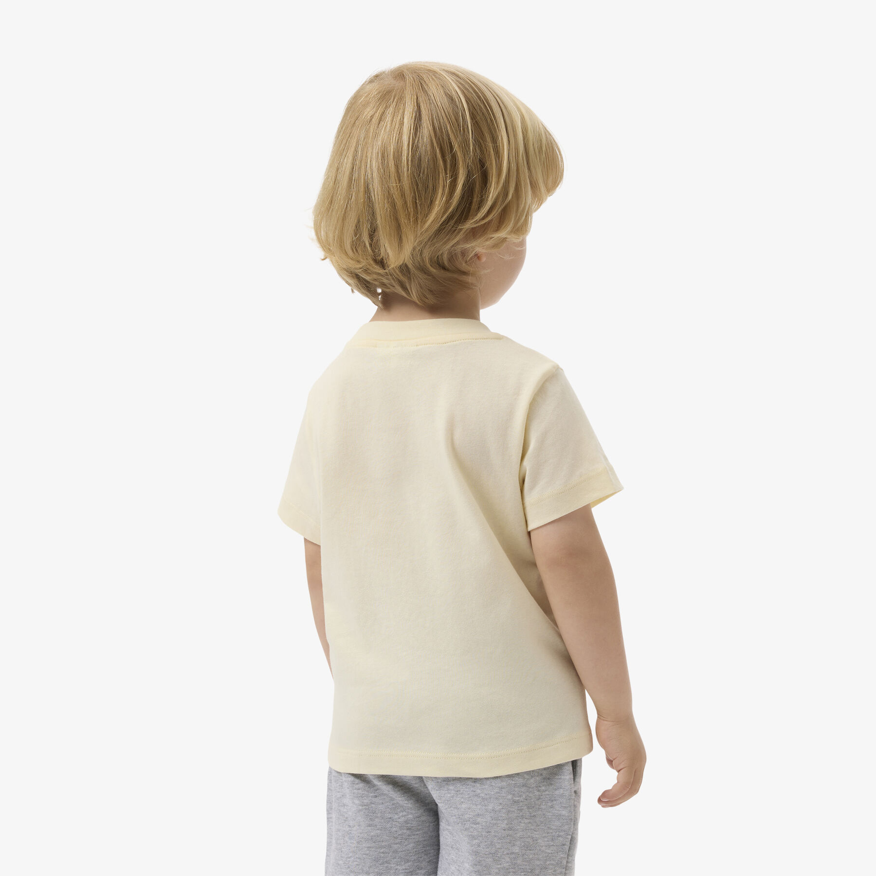 lacoste printed cotton t shirt