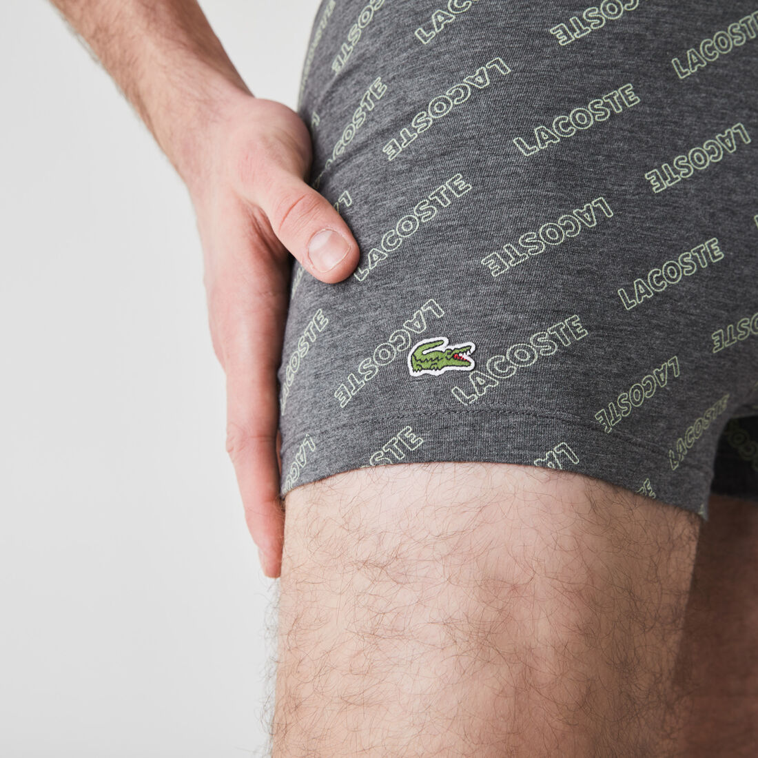 طقم بوكسر قطن مطاطي للرجال، 3 قطع طقم بوكسر قطن مطاطي للرجال، 3 قطع