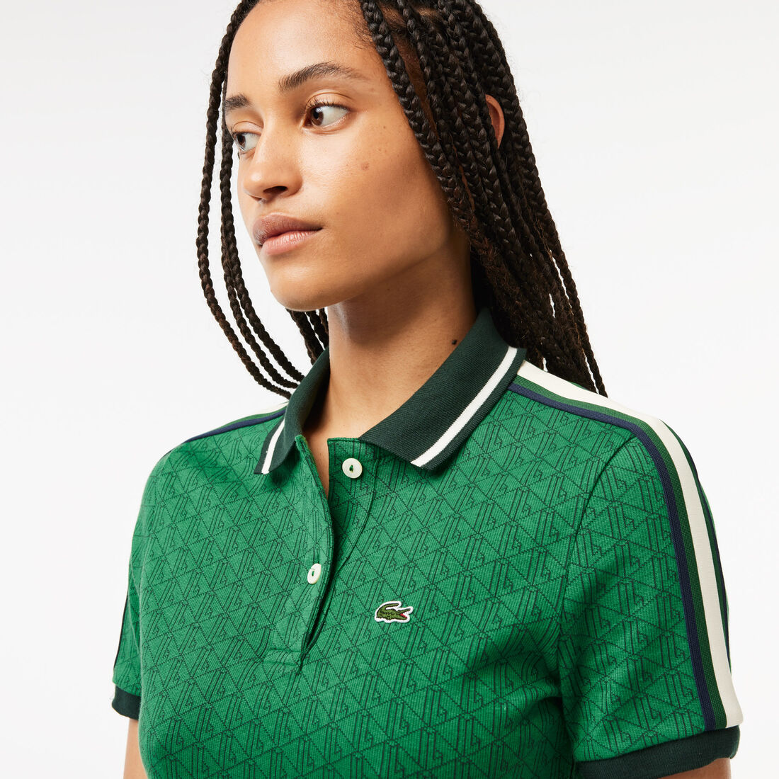 معطف ترنش لاكوست بقصّة فضفاضة للنساء معطف ترنش لاكوست بقصّة فضفاضة للنساء