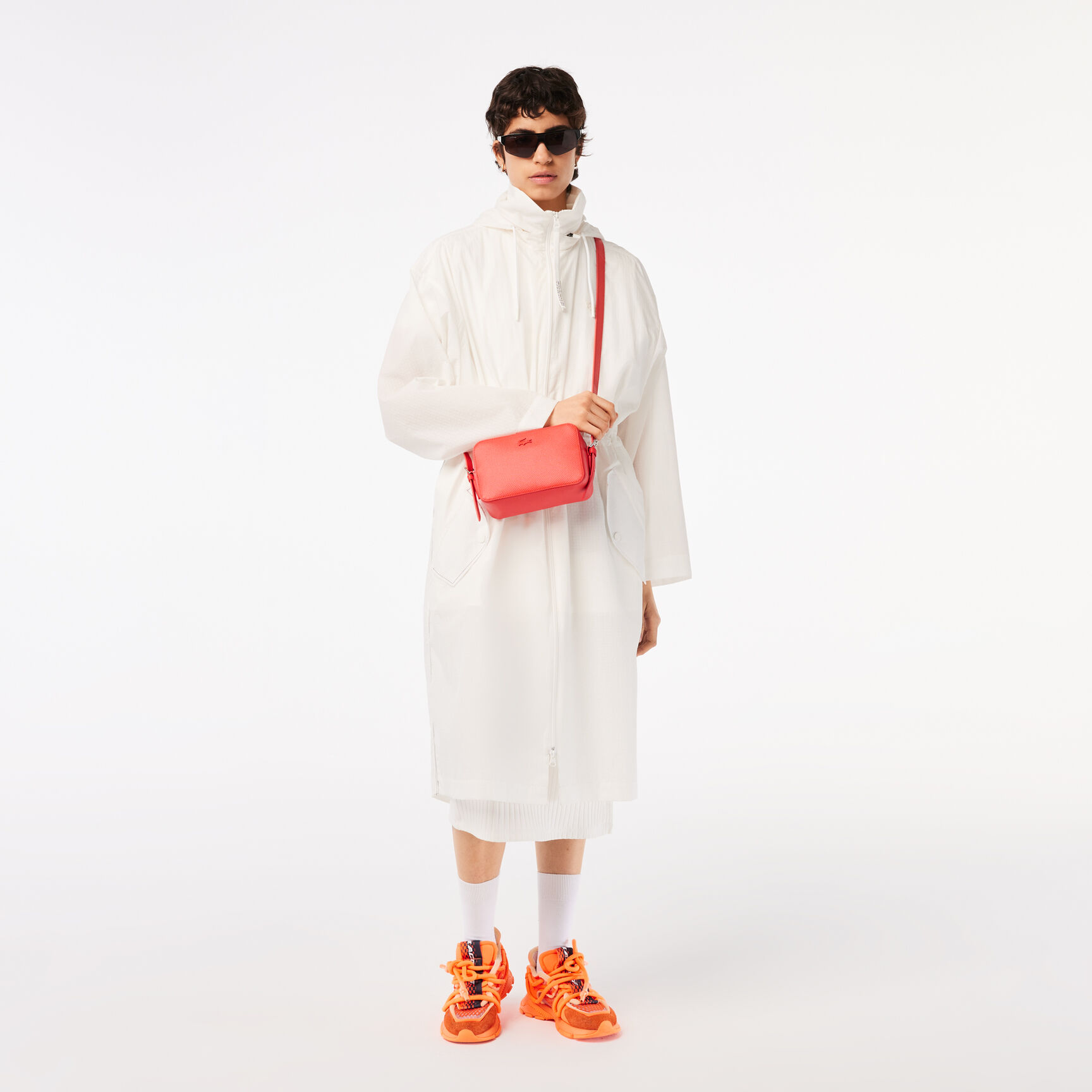 Unisex Chantaco Pique Leather Small Shoulder Bag Unisex Chantaco Pique Leather Small Shoulder Bag