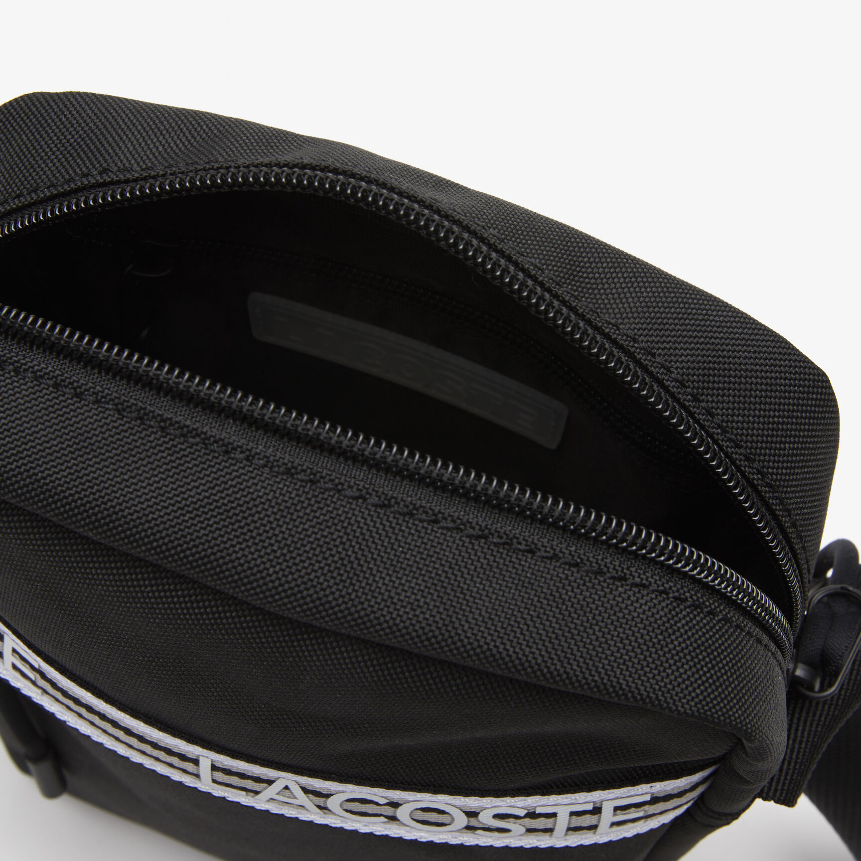 Men's Lacoste Neocroc Recycled Fiber Vertical Messenger Bag Men's Lacoste Neocroc Recycled Fiber Vertical Messenger Bag