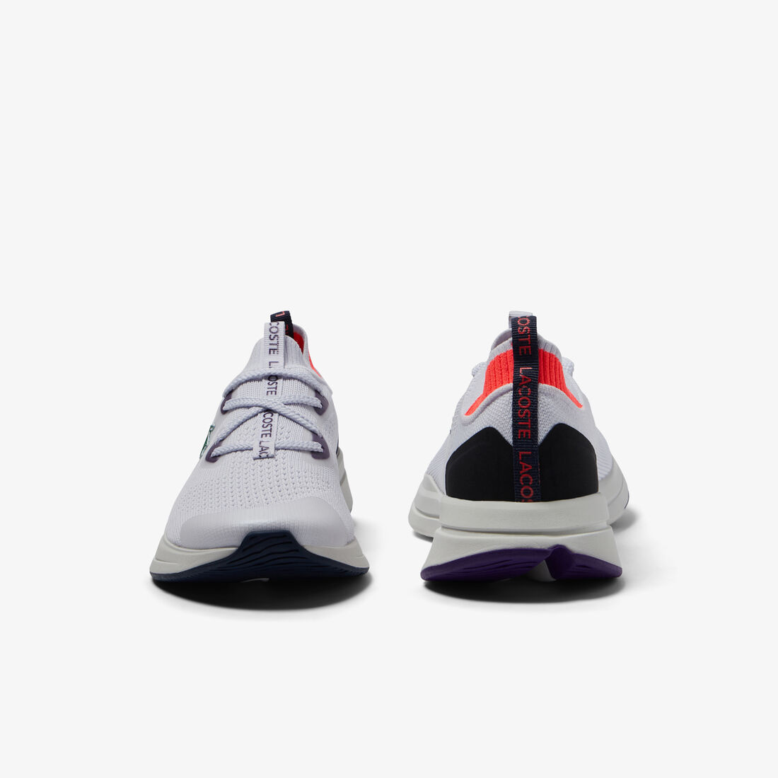 سنيكرز لاكوست رن سبين منسوج من القماش للنساء سنيكرز لاكوست رن سبين منسوج من القماش للنساء