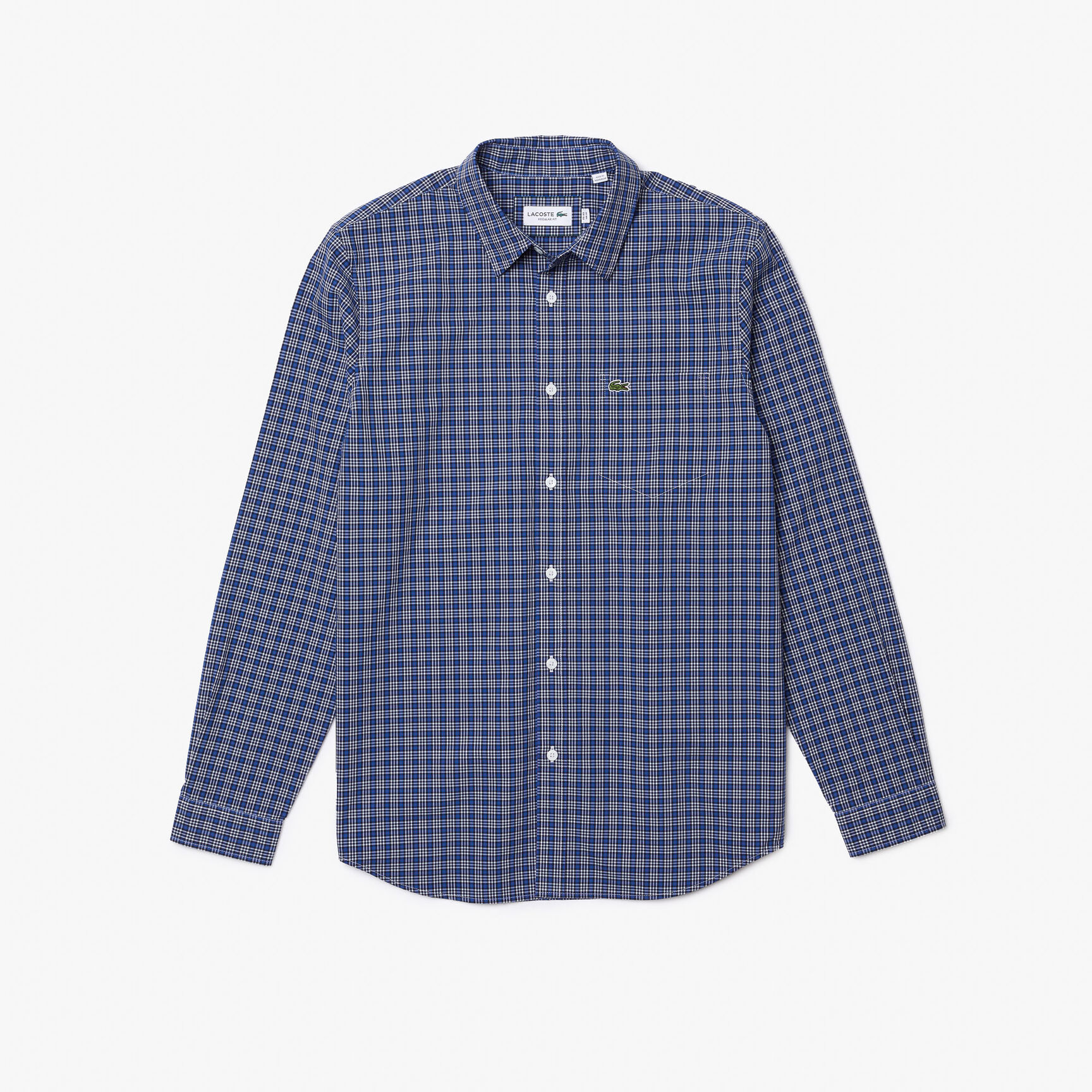 Men's Lacoste Regular Fit Check Print Shirt Men's Lacoste Regular Fit Check Print Shirt