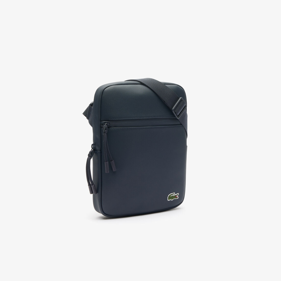 Men's Medium LCST Zippered Petit Pique Crossover Bag Men's Medium LCST Zippered Petit Pique Crossover Bag