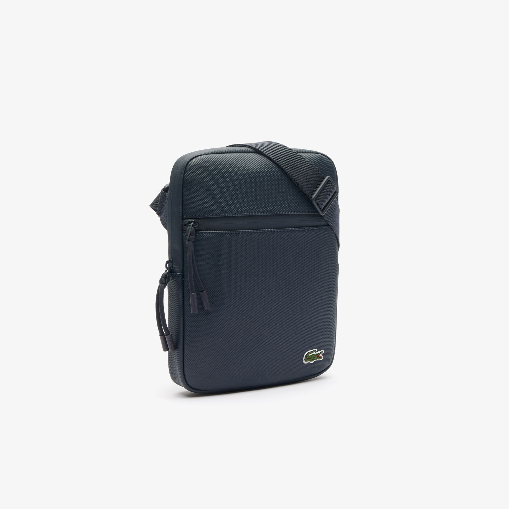 Men's Medium LCST Zippered Petit Pique Crossover Bag Men's Medium LCST Zippered Petit Pique Crossover Bag