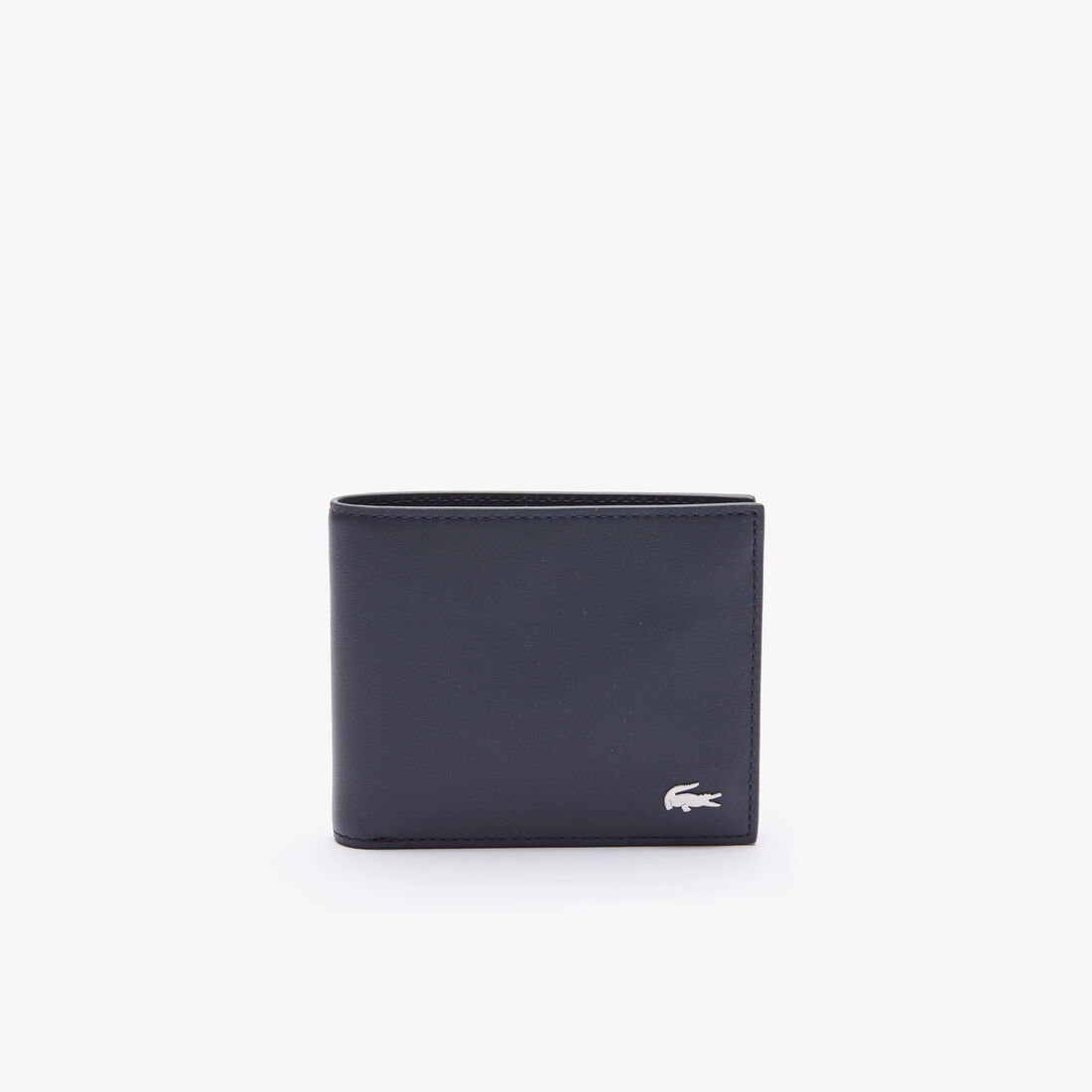 lacoste embossed leather fitzgerald billfold