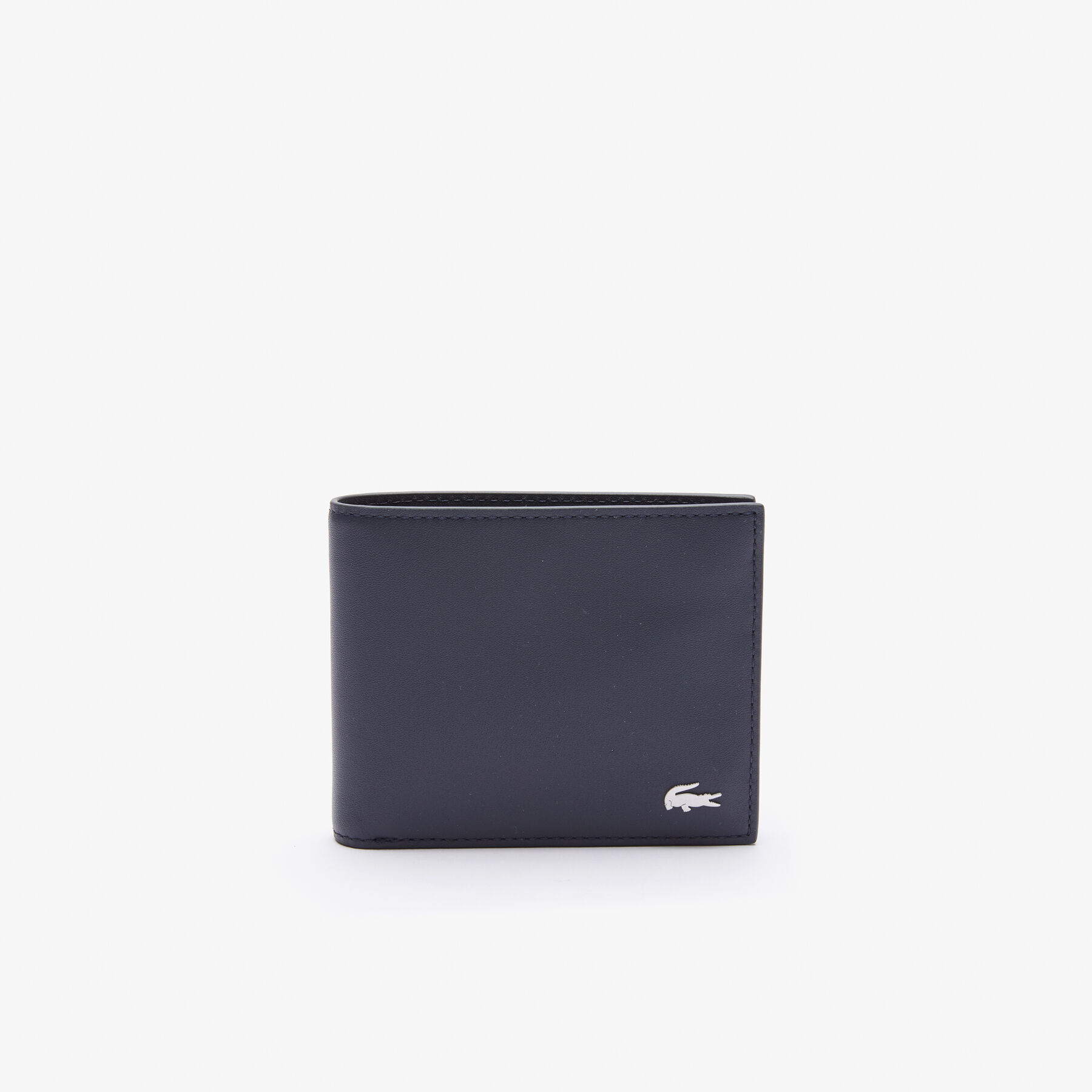 lacoste embossed leather fitzgerald billfold