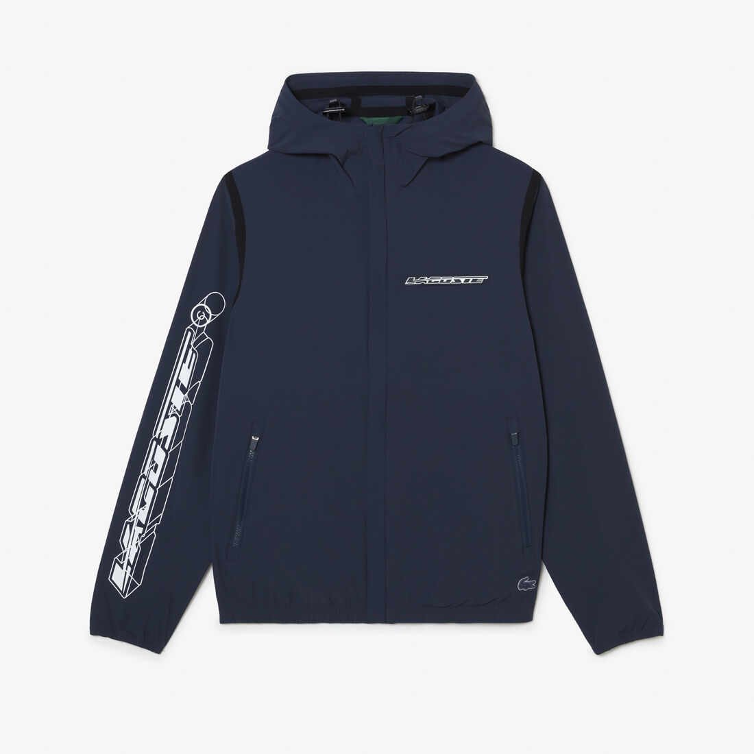 Men’s Lacoste Recycled Polyamide Short Track Jacket