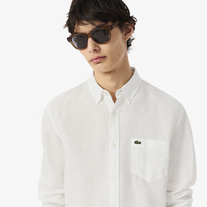 Regular Fit Linen Shirt