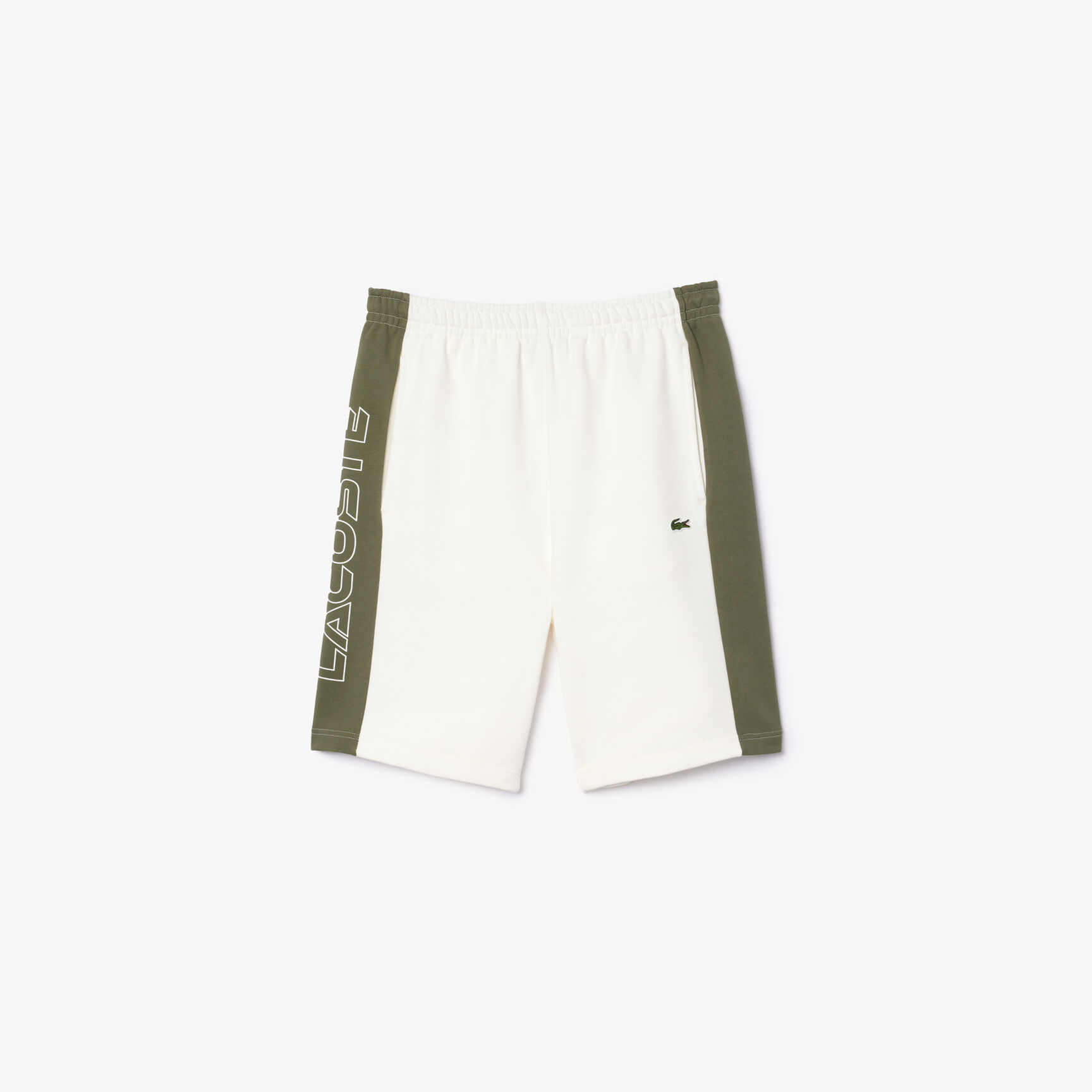 Printed Unbrushed Fleece Colourblock Jogger Shorts Printed Unbrushed Fleece Colourblock Jogger Shorts