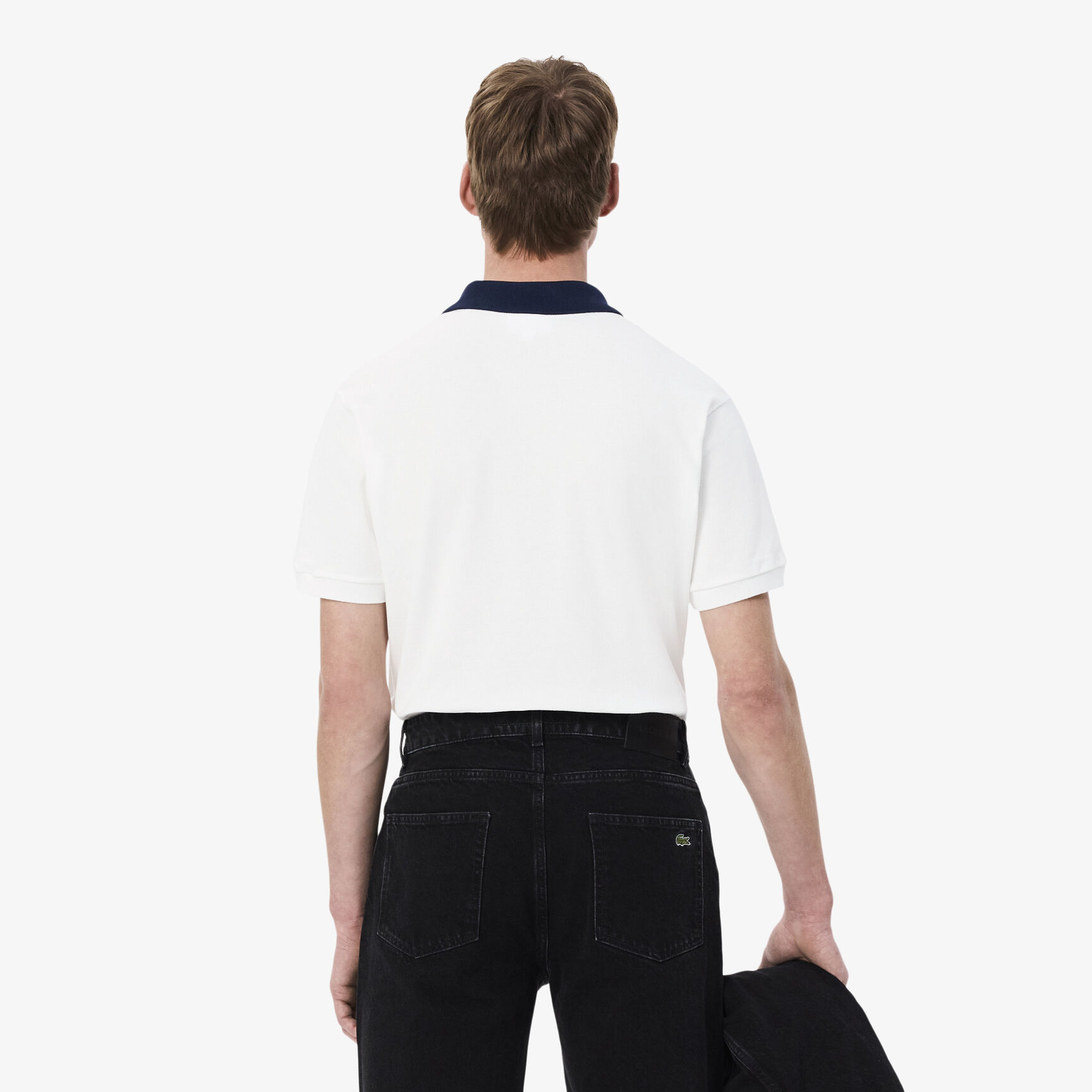 Classic Fit Contrast Collar L.12.12 Polo Shirt