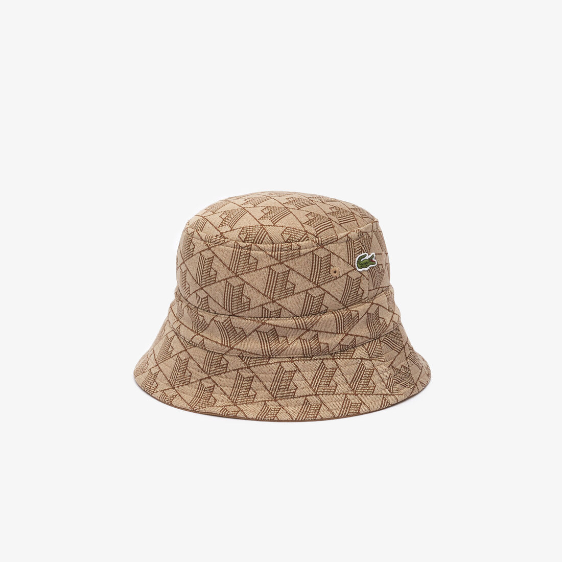 Reversible Signature Monogram Jacquard Bucket Hat