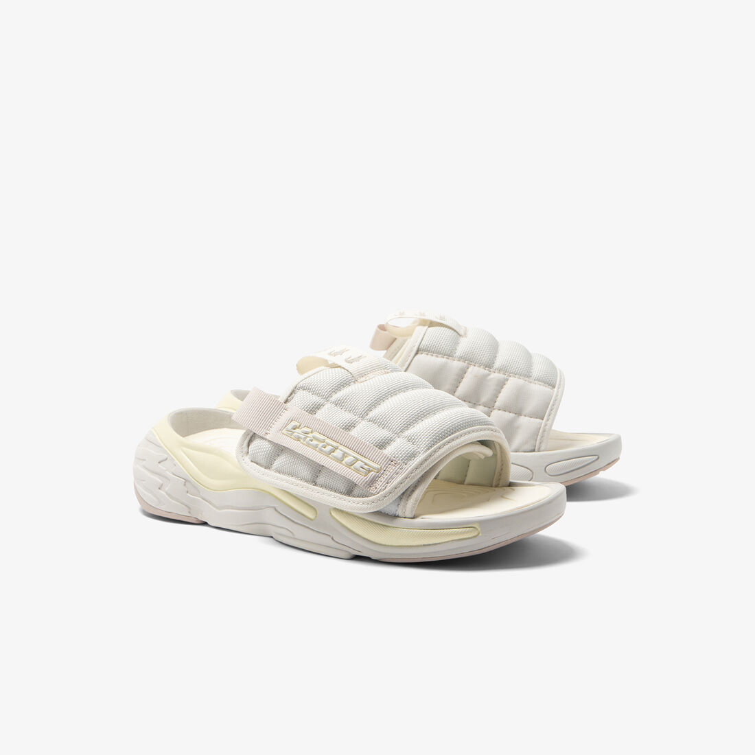 Women's Lacoste AceSlide Synthetic Slides Women's Lacoste AceSlide Synthetic Slides