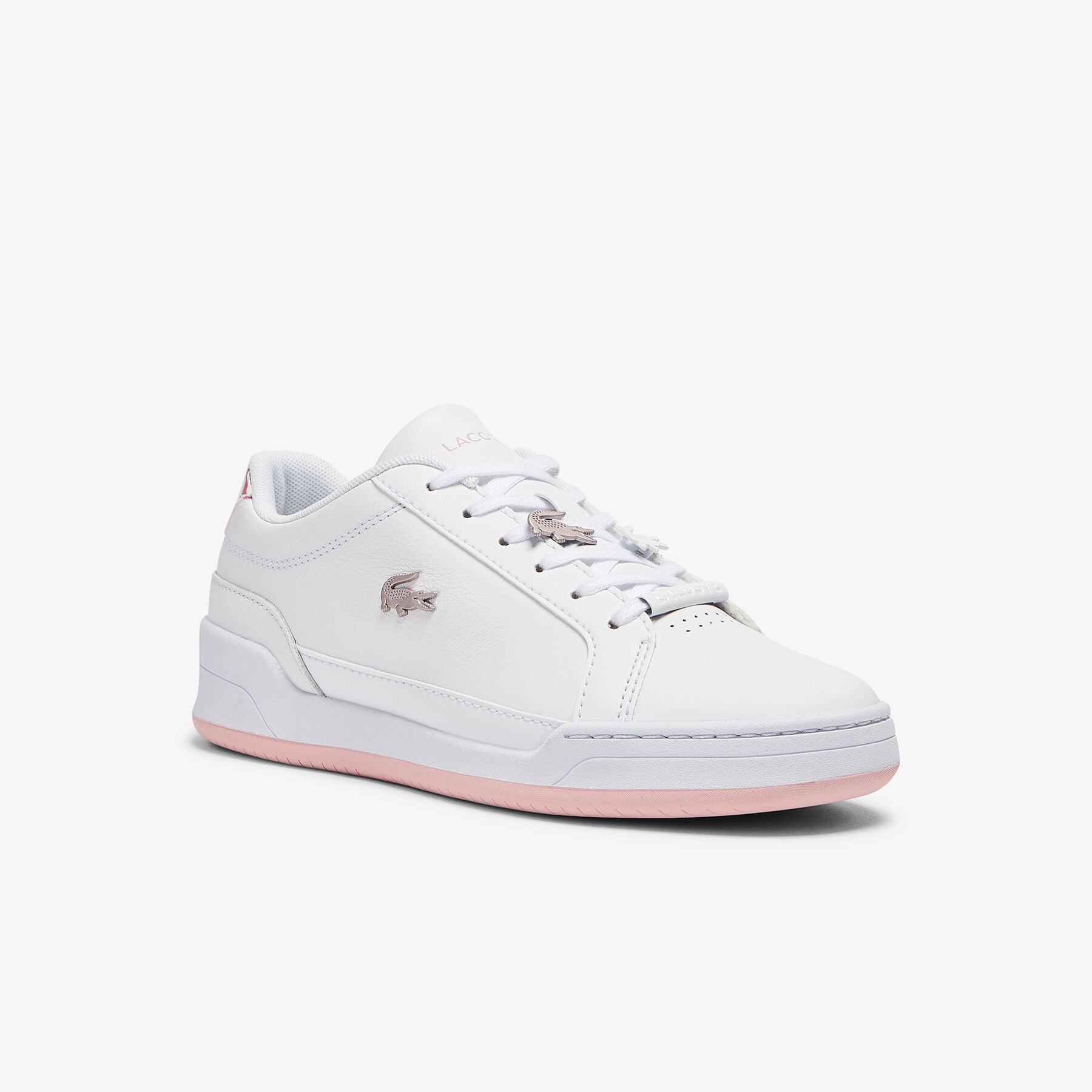 Women's Challenge Leather and Synthetic Sneakers lacoste women s challenge leather and synthetic sneakers