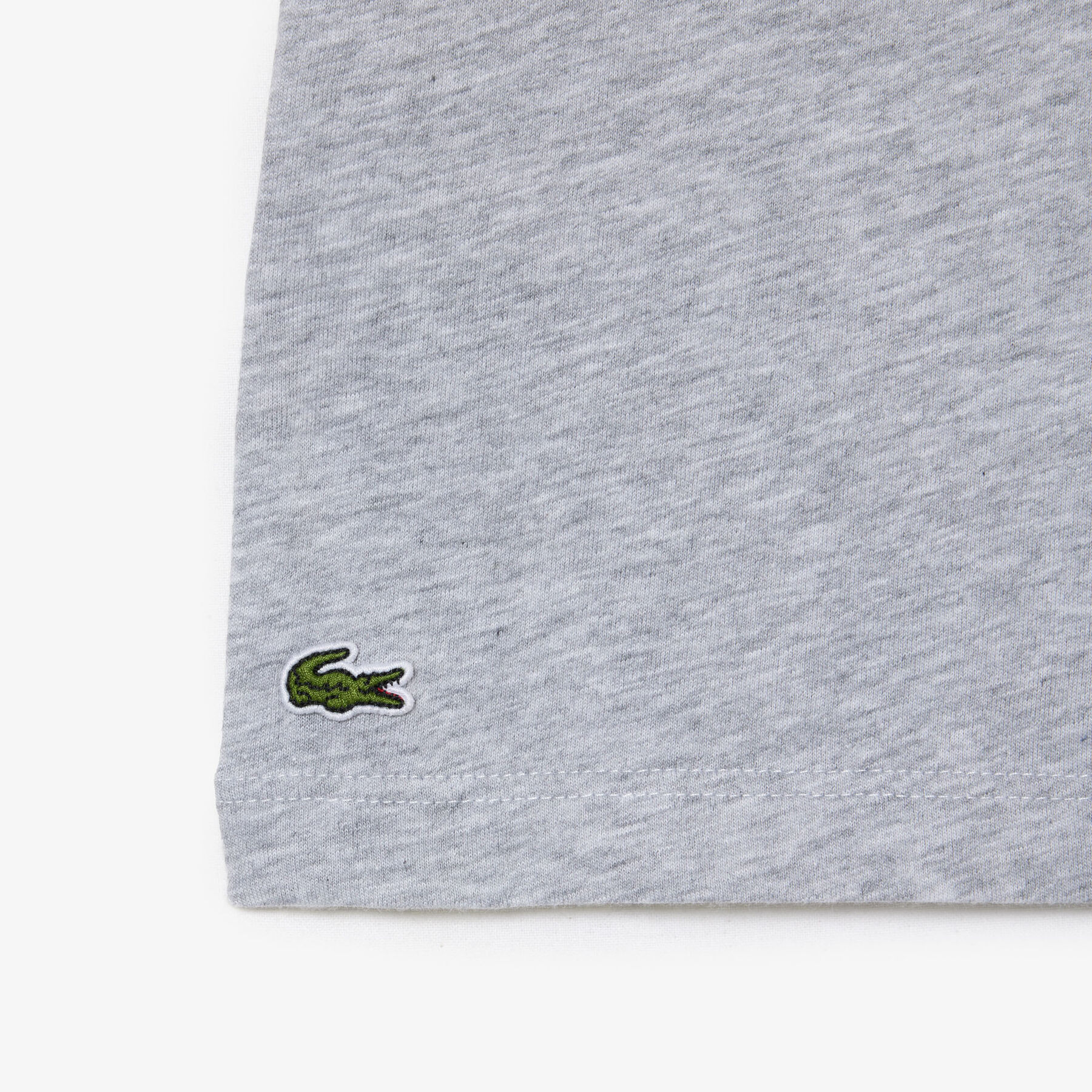 lacoste mascot print t shirt