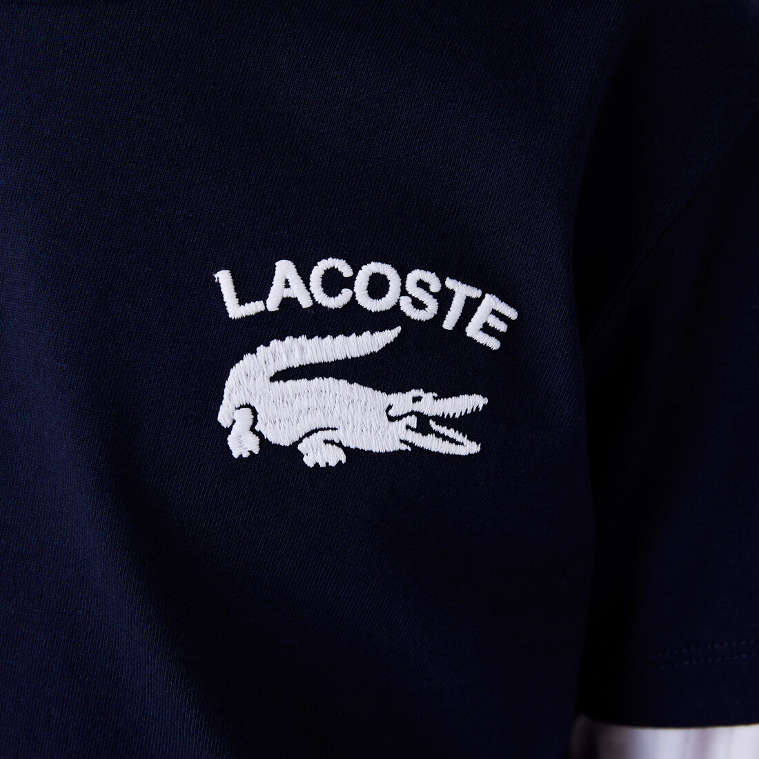 Boys' Lacoste Printed Cotton Jersey T-shirt Boys' Lacoste Printed Cotton Jersey T-shirt