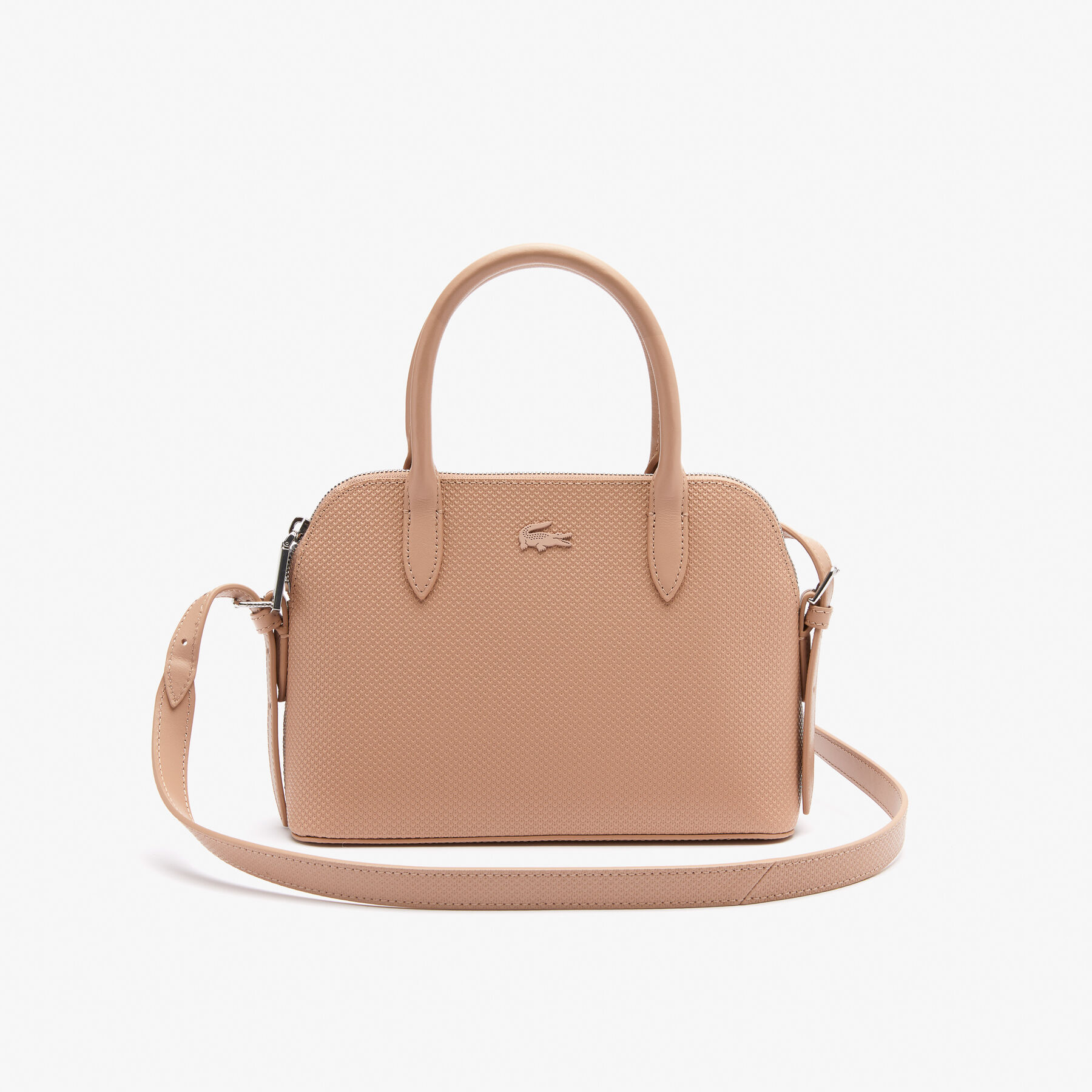 lacoste small pique leather chantaco bugatti bag