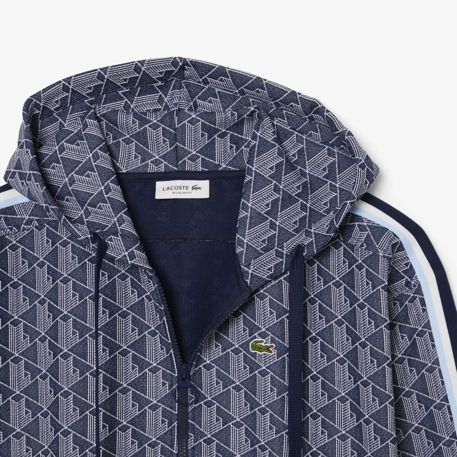 Jacquard Monogram Hoodie