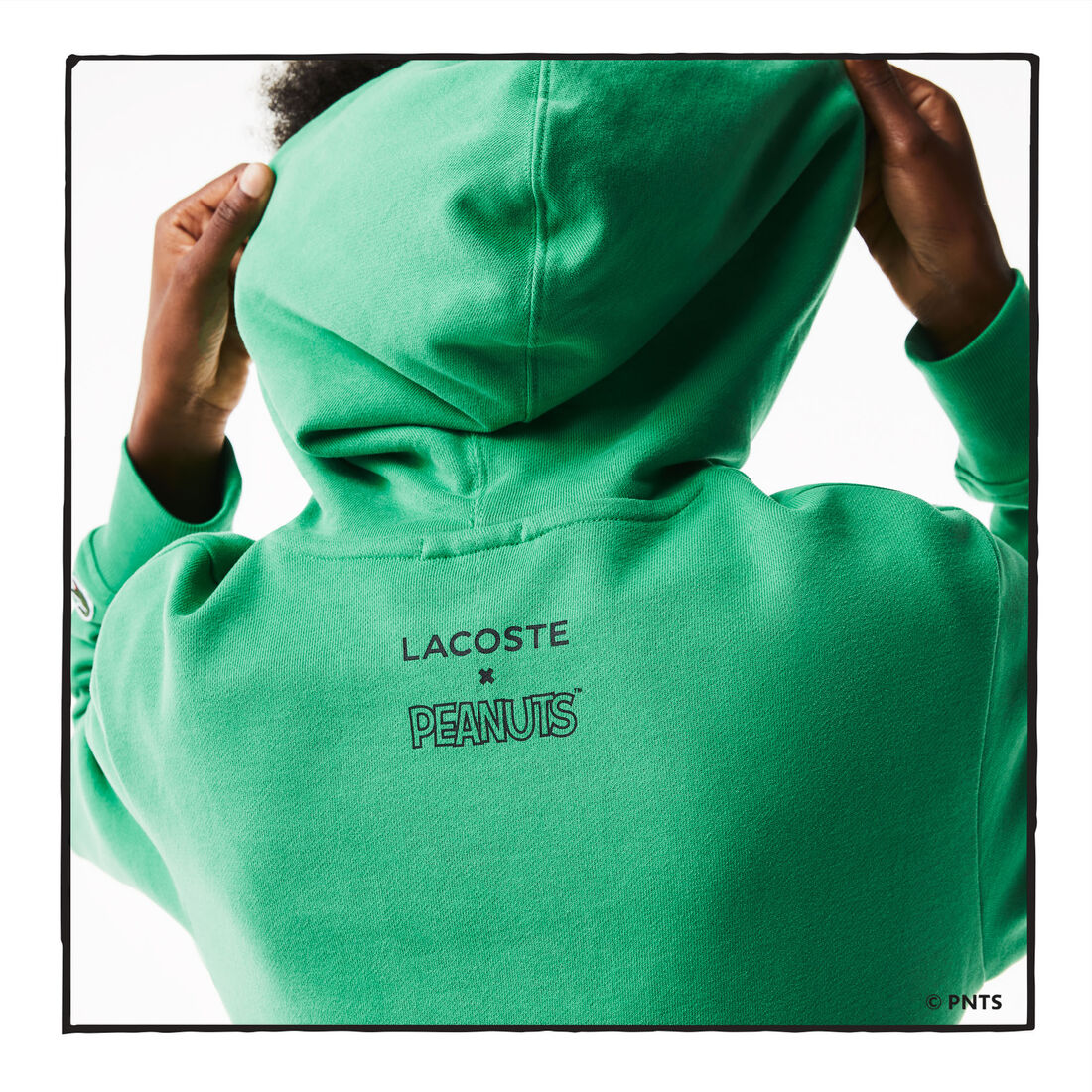 Unisex Lacoste x Peanuts Hooded Organic Cotton Sweatshirt Unisex Lacoste x Peanuts Hooded Organic Cotton Sweatshirt