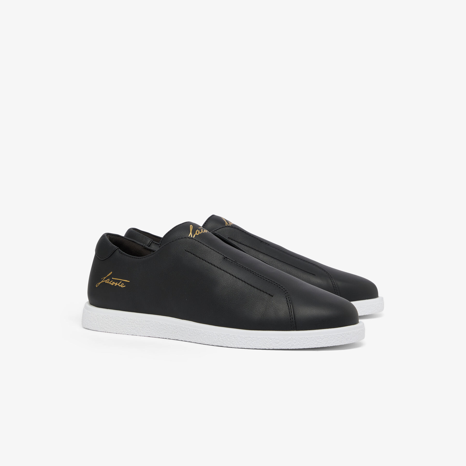 lacoste men s linecourt leather slip on