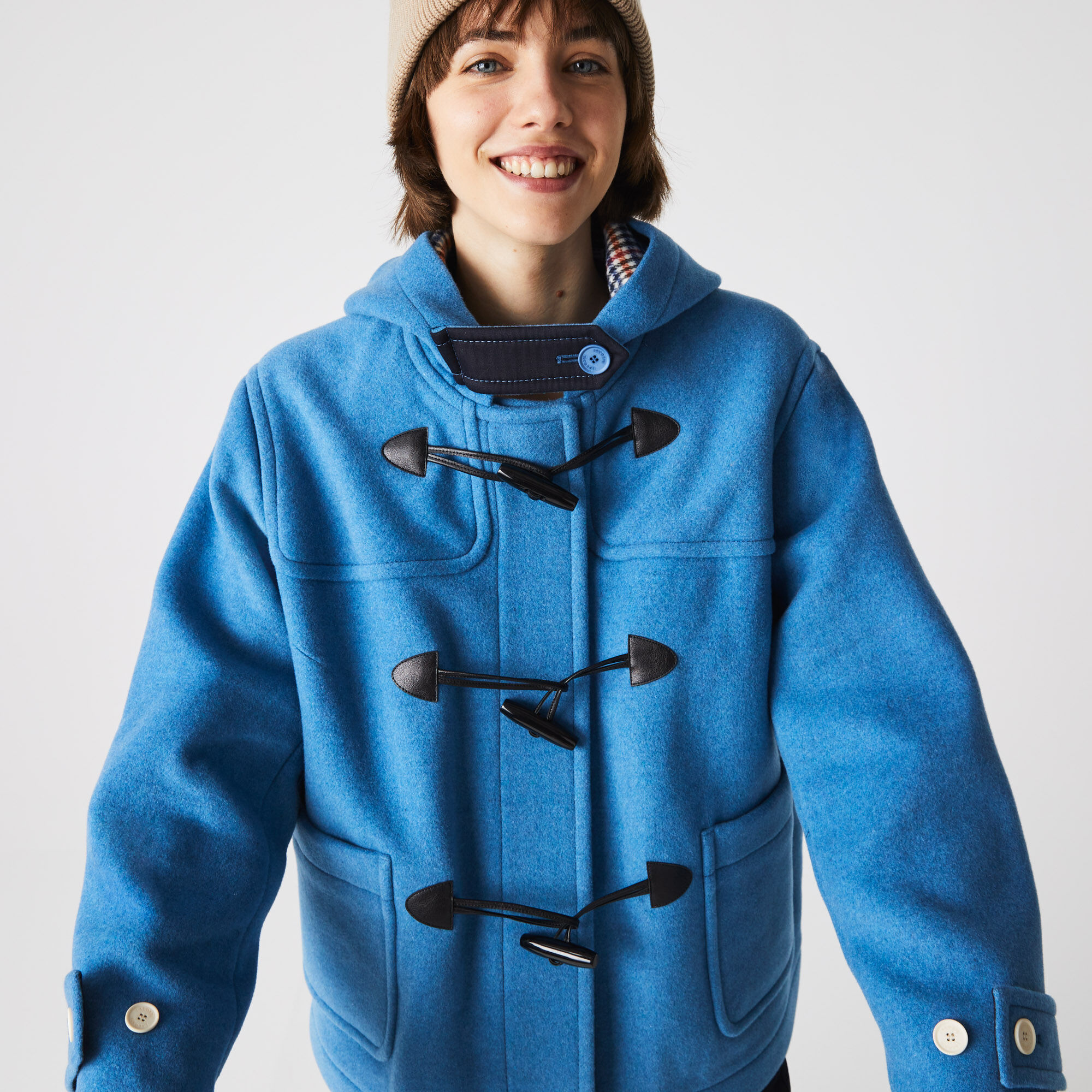 Lacoste live duffle coat discount