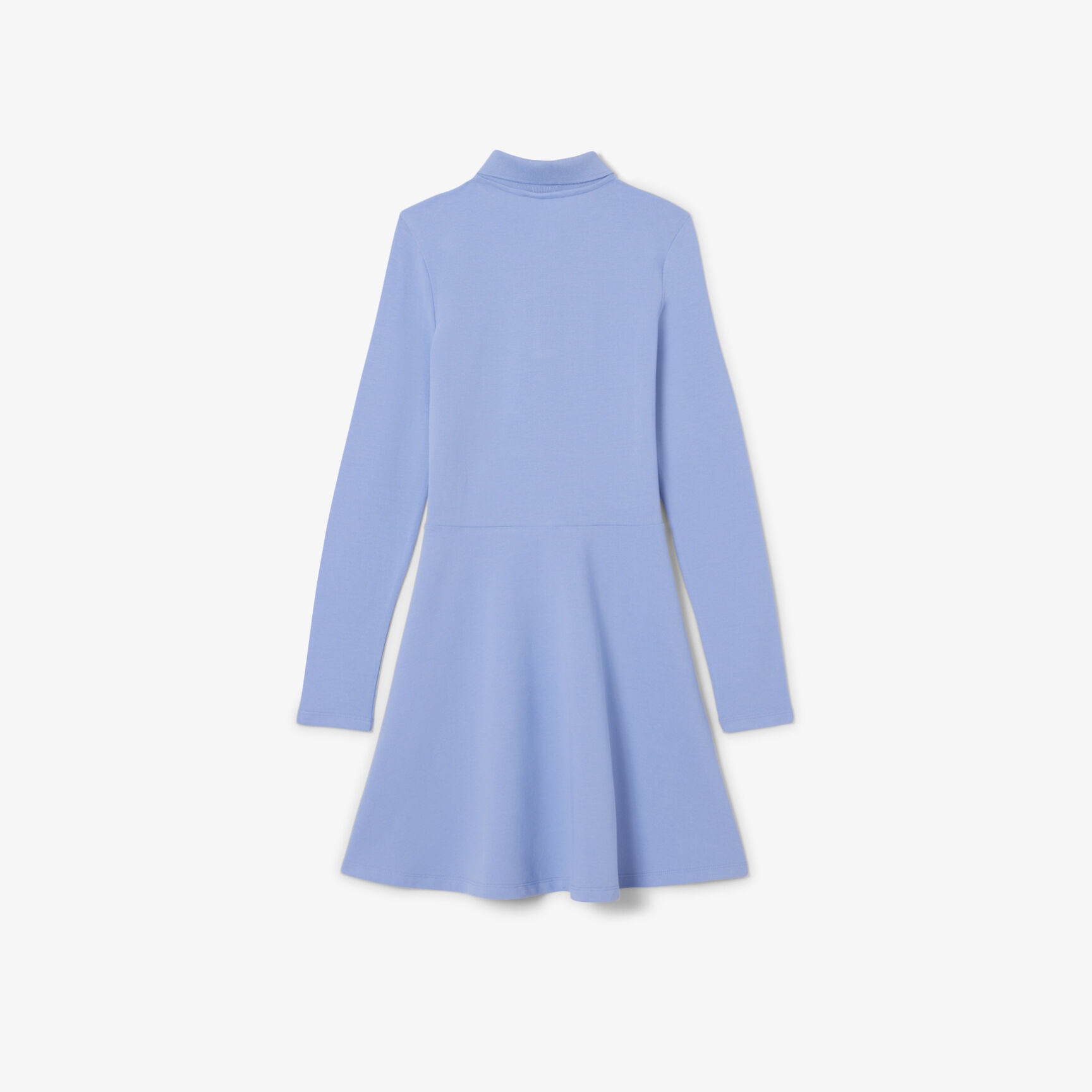 Long Sleeved Stretch Pique Polo Dress