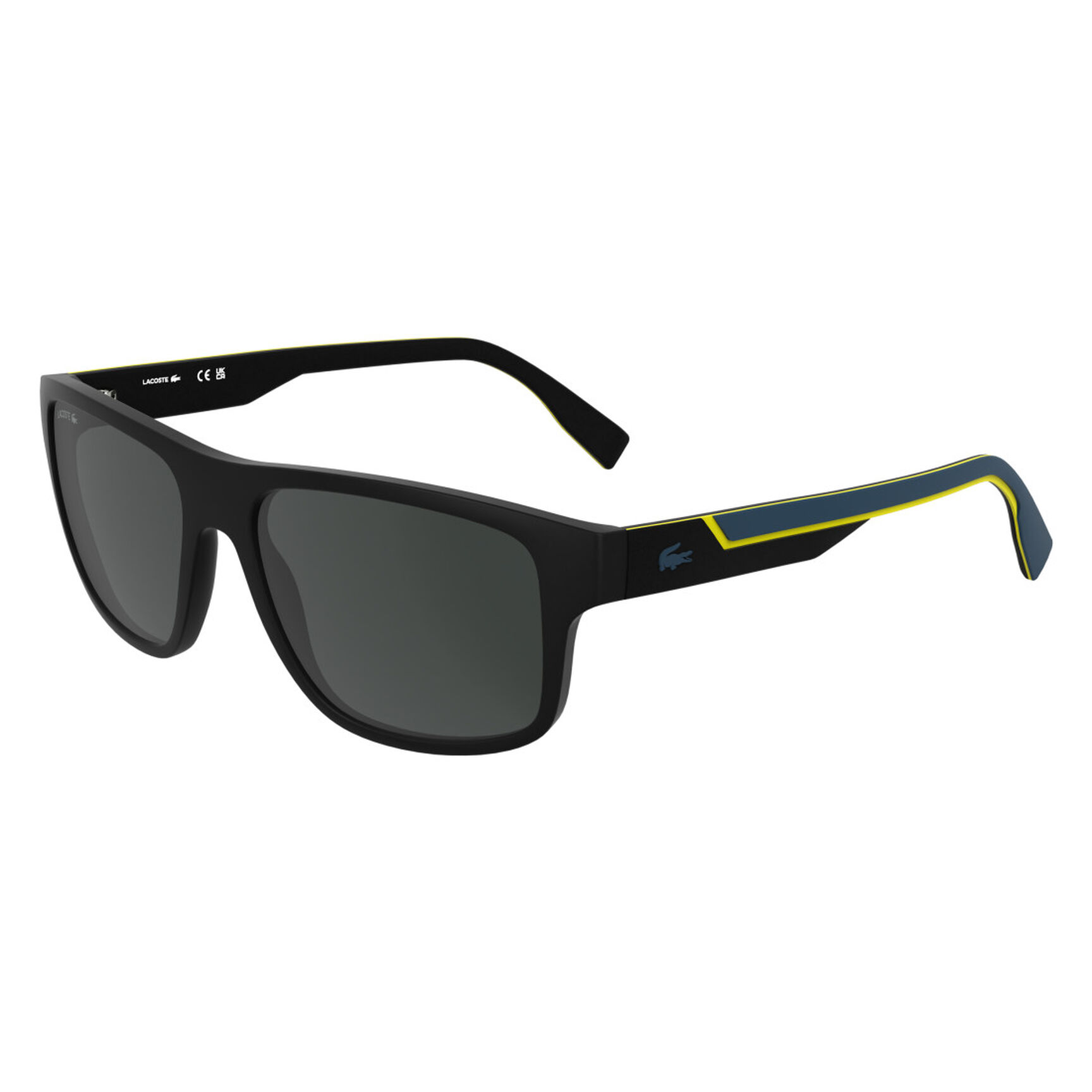Lacoste Men's Bio-injected Square Sunglasses