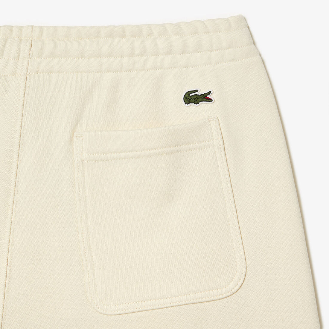 Men's Lacoste Unbrushed Organic Cotton Fleece Shorts Men's Lacoste Unbrushed Organic Cotton Fleece Shorts