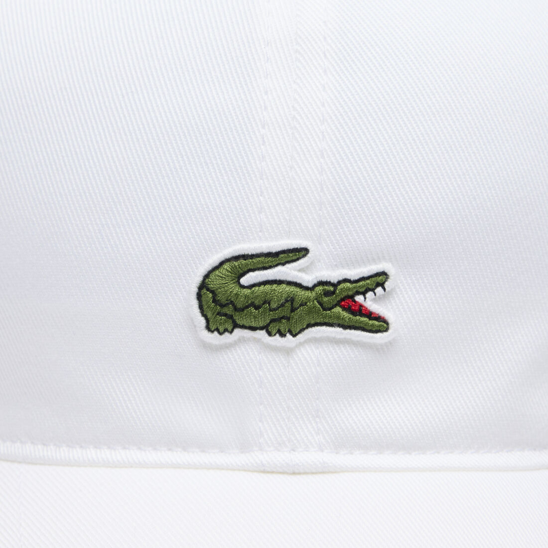 lacoste cotton twill cap