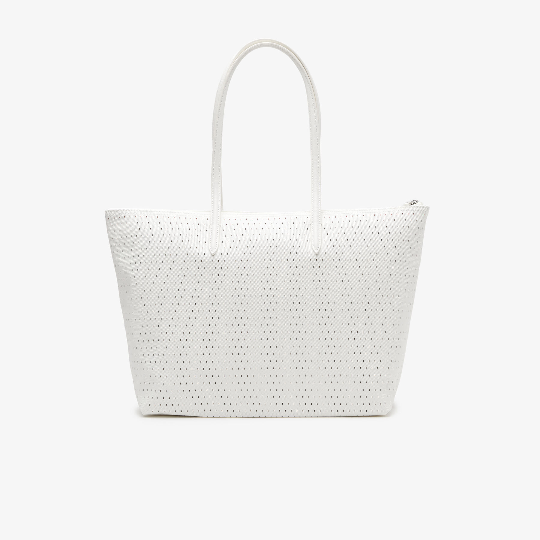 Women’s Lacoste L.12.12 Large Perforated Tote women s lacoste l 12 12 large perforated tote