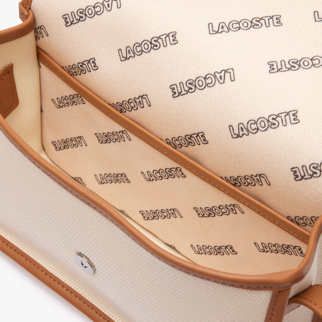 Heritage Canvas Flap Close Cotton Shoulder Bag Heritage Canvas Flap Close Cotton Shoulder Bag