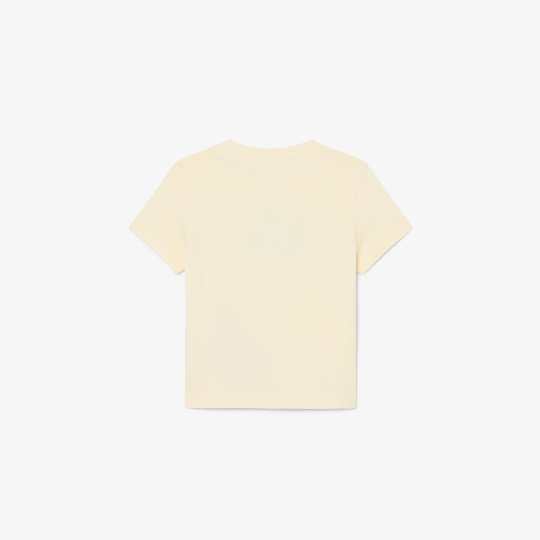 lacoste printed cotton t shirt