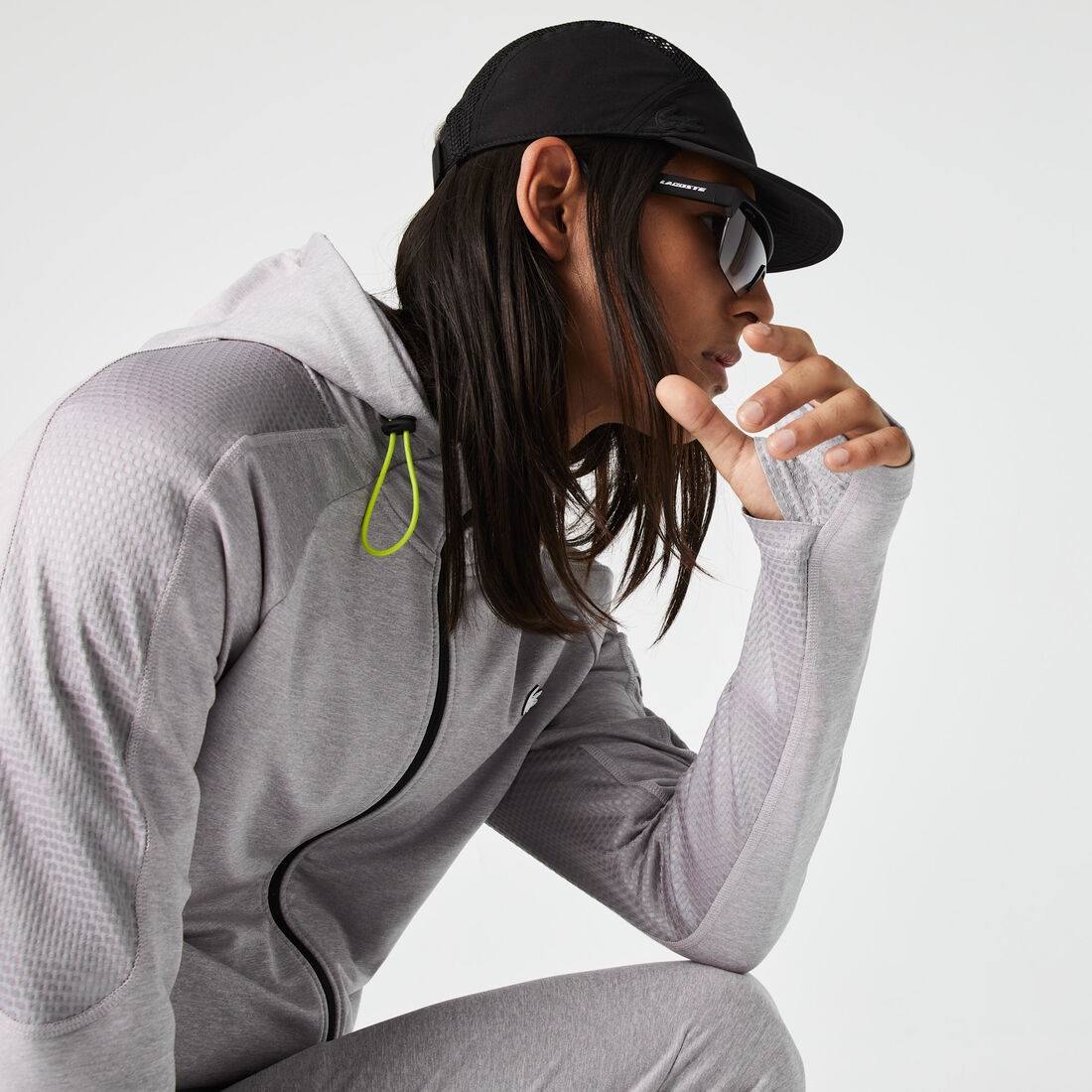 Men's Lacoste SPORT Stretch Zip Sweatshirt Men's Lacoste SPORT Stretch Zip Sweatshirt