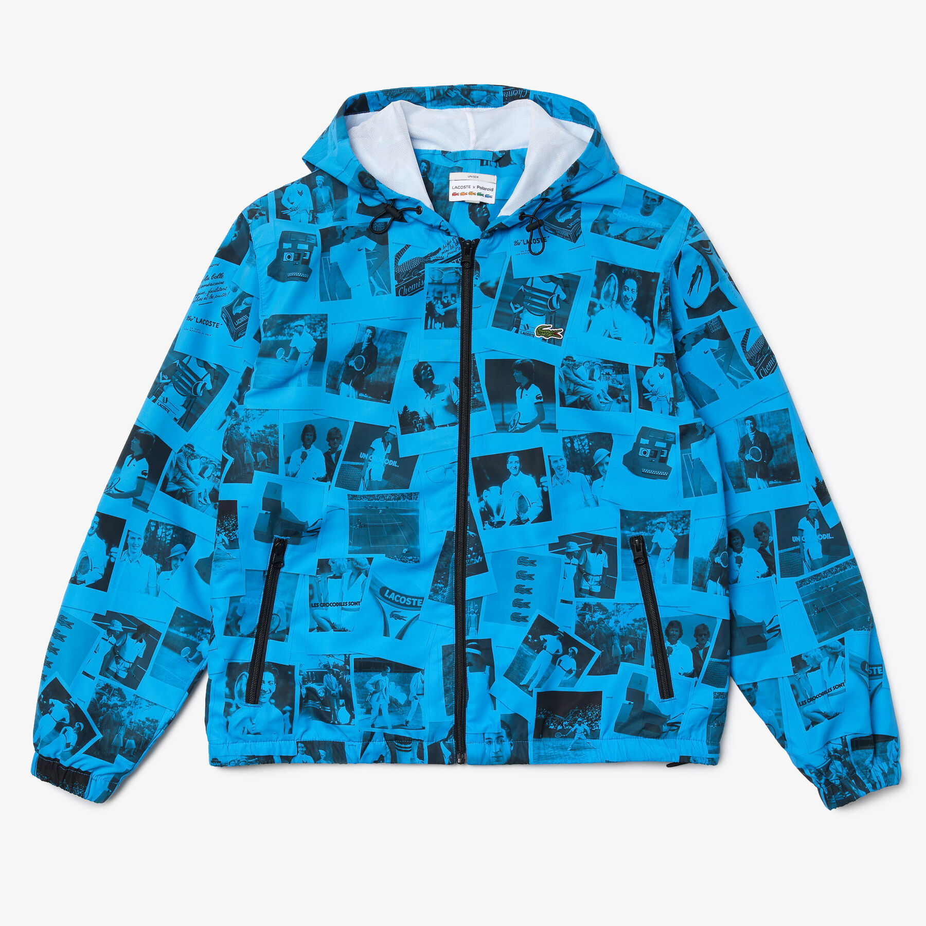 جاكيت بسحاب للجنسين من مجموعة Lacoste LIVE و Polaroid لاكوست جاكيت بسحاب للجنسين من مجموعة lacoste live و polaroid