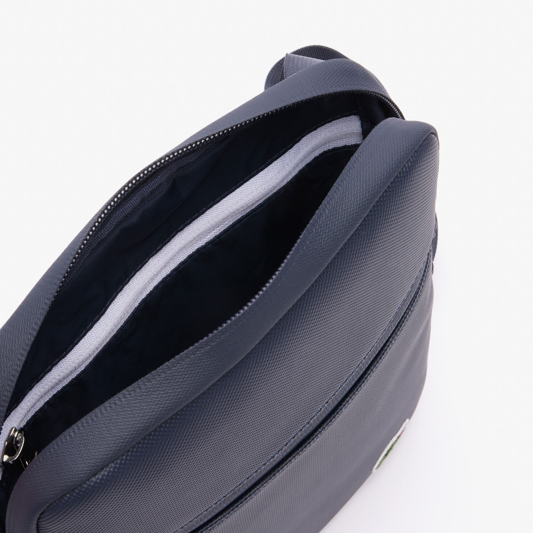 Men's Medium LCST Zippered Petit Pique Crossover Bag Men's Medium LCST Zippered Petit Pique Crossover Bag