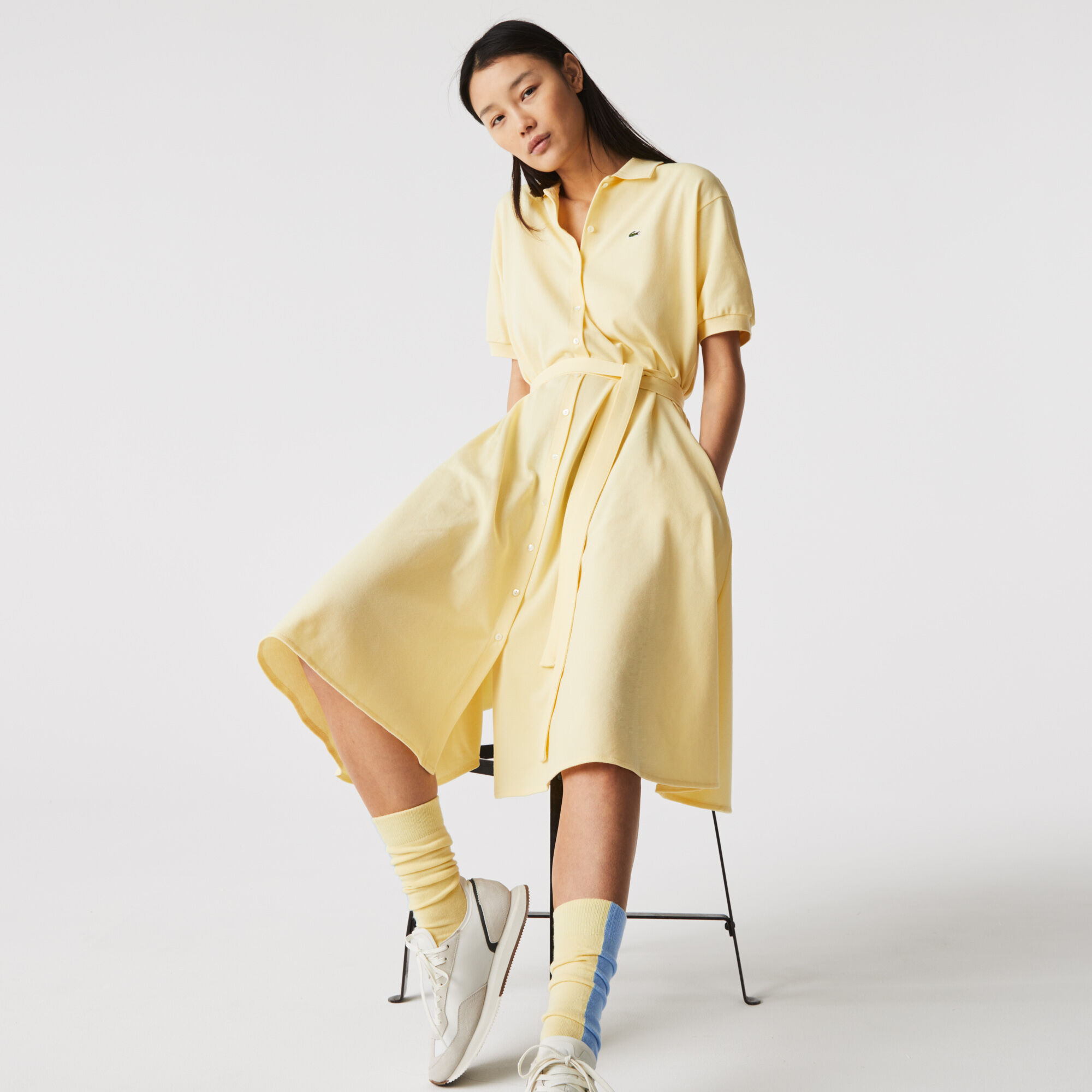 Lacoste on sale yellow dress